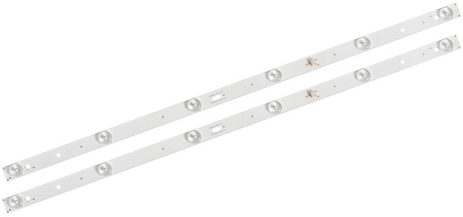 Подсветка DS32M63-DS01-V01 для телевизора BBK 32LEM-1037/TS2C Haier 32EU3100 32EU3000 / 32" 3V 6 led (комплект 2 шт) 563mm