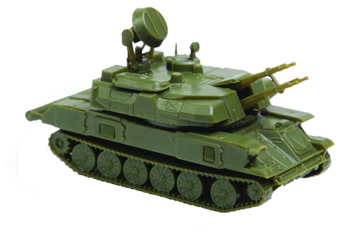 Звезда Сборная модель-танк «Советская зенитная самоходная установка Шилка» Звезда, 1/100, (7419)