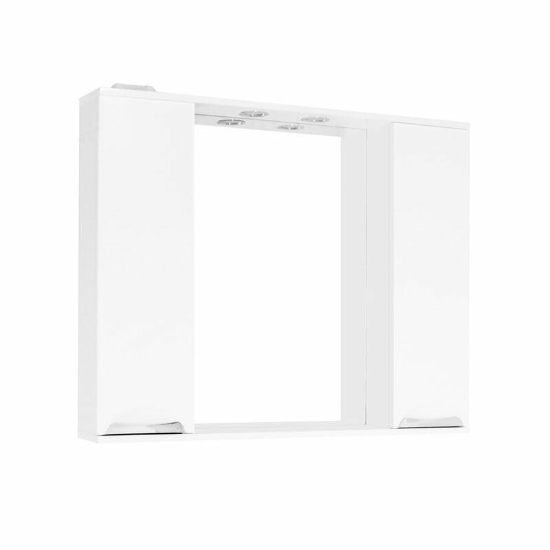Зеркальный шкаф Style Line "Жасмин 1000/С" Белый
