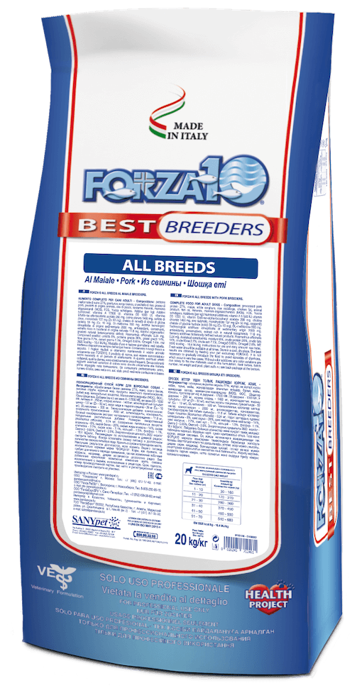 Сухой корм для собак Forza10 свинина 20 кг