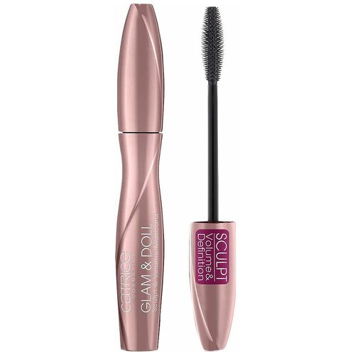 Тушь для ресниц Catrice Glam&Doll Sculpt&Volume Mascara Моделирующая объемная черная 010