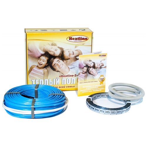 Двухжильный теплый пол под плитку в стяжку Heatline-2 20Р2Э-28-550 3150₽