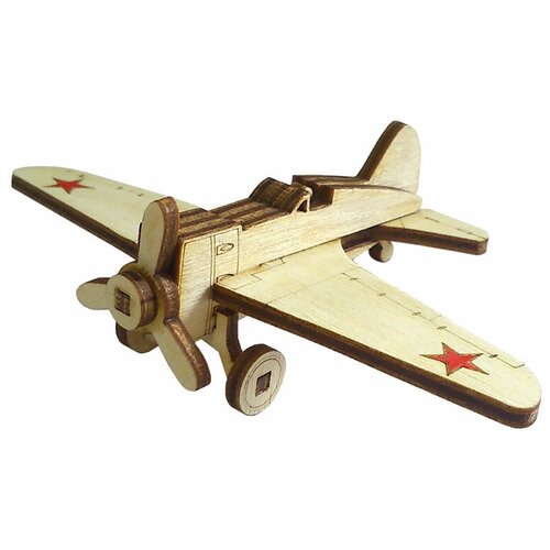 фото Сборная модель lemmo советский истребитель (и-16)