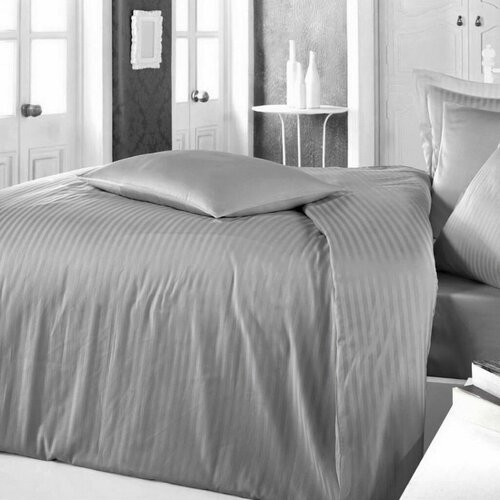 Пододеяльник Евро (ОМ Сильвия комфорт) 200*220, серый