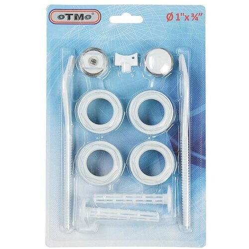 Комплект для подключения радиатора OTMO 1 х 34 с двумя кронштейнами в блистере 723₽