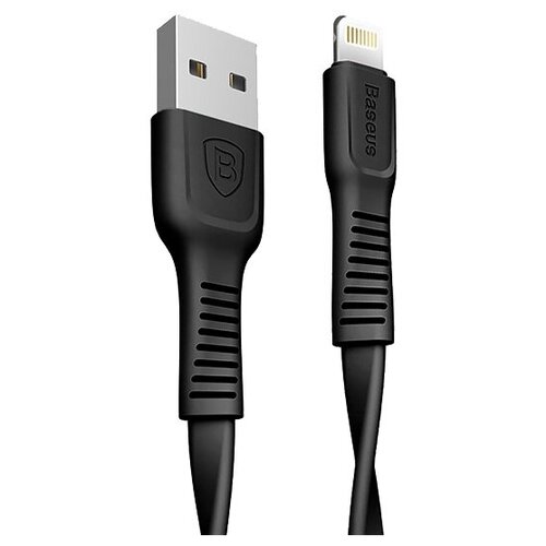 Кабель Baseus Tough series USB - Lightning (CALZY), 1 м, 1 шт., black кабель baseus tough series usb lightning calzy 1 м white