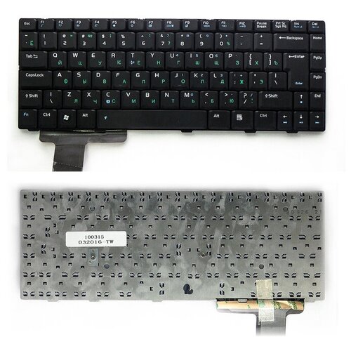 Клавиатура для ноутбука Asus V1 V1A V1J Lamborghini VX2 VX2S VX2SE Series Г-образный Enter Черная без рамки K020662R1 04GNAA1KRUS4 86000₽