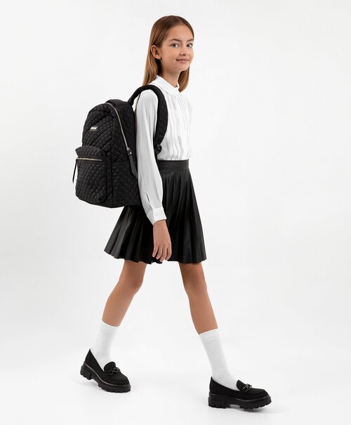 Школьная юбка Gulliver, размер 146, черный
