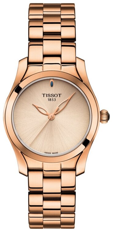 Наручные часы TISSOT, розовый, золотой