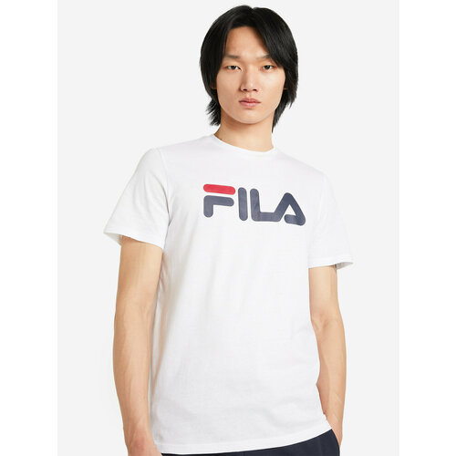 Футболка Fila, силуэт прямой, размер 48, белый