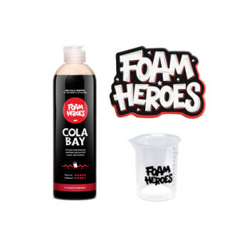 Автошампунь для ручной мойки Foam Heroes Cola Bay 500мл