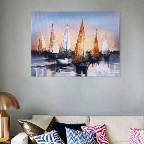 SEE YOU HOME Картина Парусники 30 х 40 см 2034₽