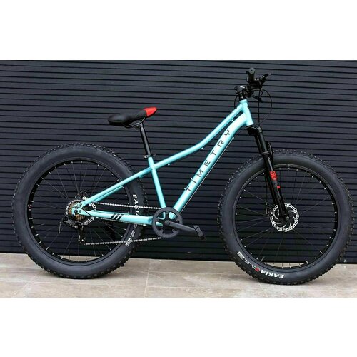 Велосипед фэтбайк Fatbike Richiesto TT0657s 26 рама сталь Hi-TenТ 17 Взрослый Подростковый Спортивный черно-синий 2660000₽