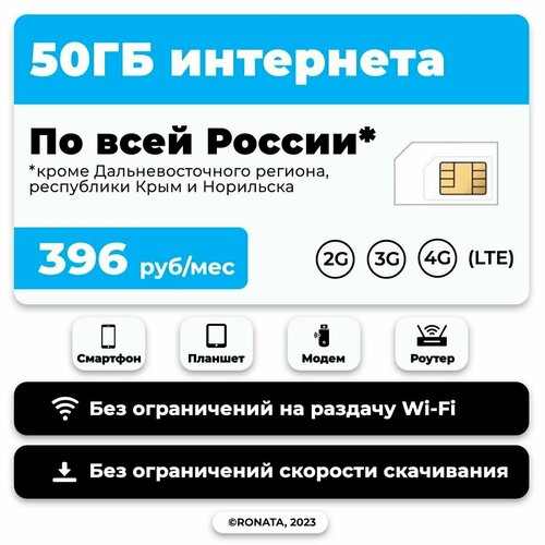 Тариф для планшета с 50 гб интернета 3G/4G/LTE за 396 руб/мес (модемы, роутеры, планшеты) + в тариф включена раздача sim карта 50 гб интернета 2000 мин 500 sms за 950 руб мес модемы роутеры планшеты раздача москва московская область россия