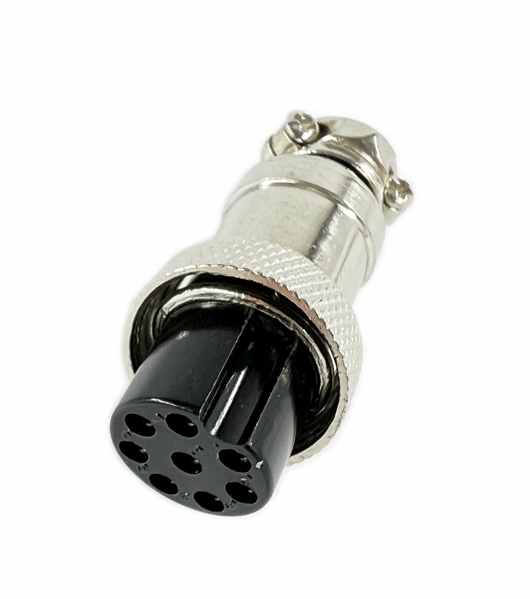 Разъем MIC 16 8 Pin гнездо металл на кабель( 1 штука)