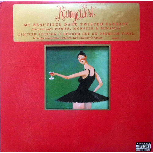 West Kanye Виниловая пластинка West Kanye My Beautiful Dark Twisted Fantasy badbadnotgood flashing lights 1 lp