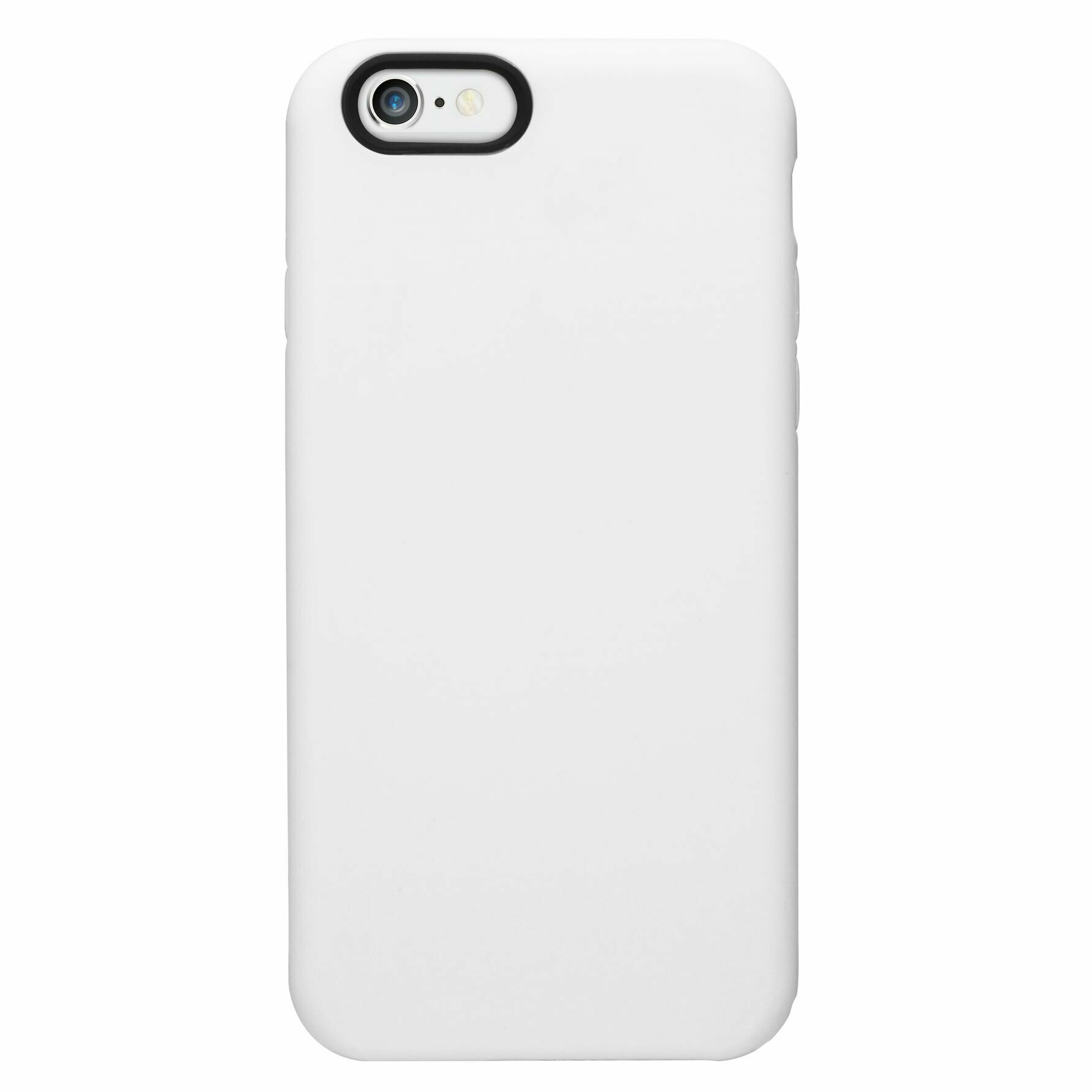 Чехол силиконовый Ozaki O! coat Macoron на Apple iPhone 6. Цвет: белый.