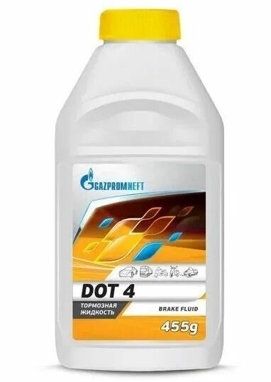 Gazpromneft DOT-4 тормозная жидкость 455 гр