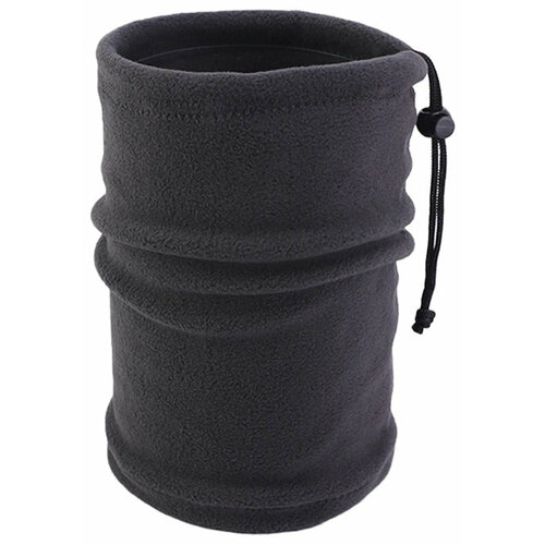 фото Шарф-труба skully, размер one size, серый