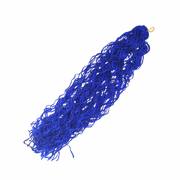 фото Канекалон Зизи, косички кудрявые, волосы для наращивания, афрокудри,140 см 100 г, цвет синий