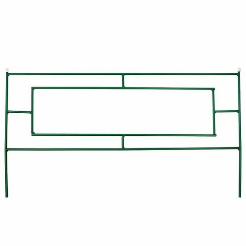 Забор садово-парковый металл `Газонный` h-0,55 м L-5 м забор садово парковый металл вертикаль мини h 0 67 м l 2 575 м