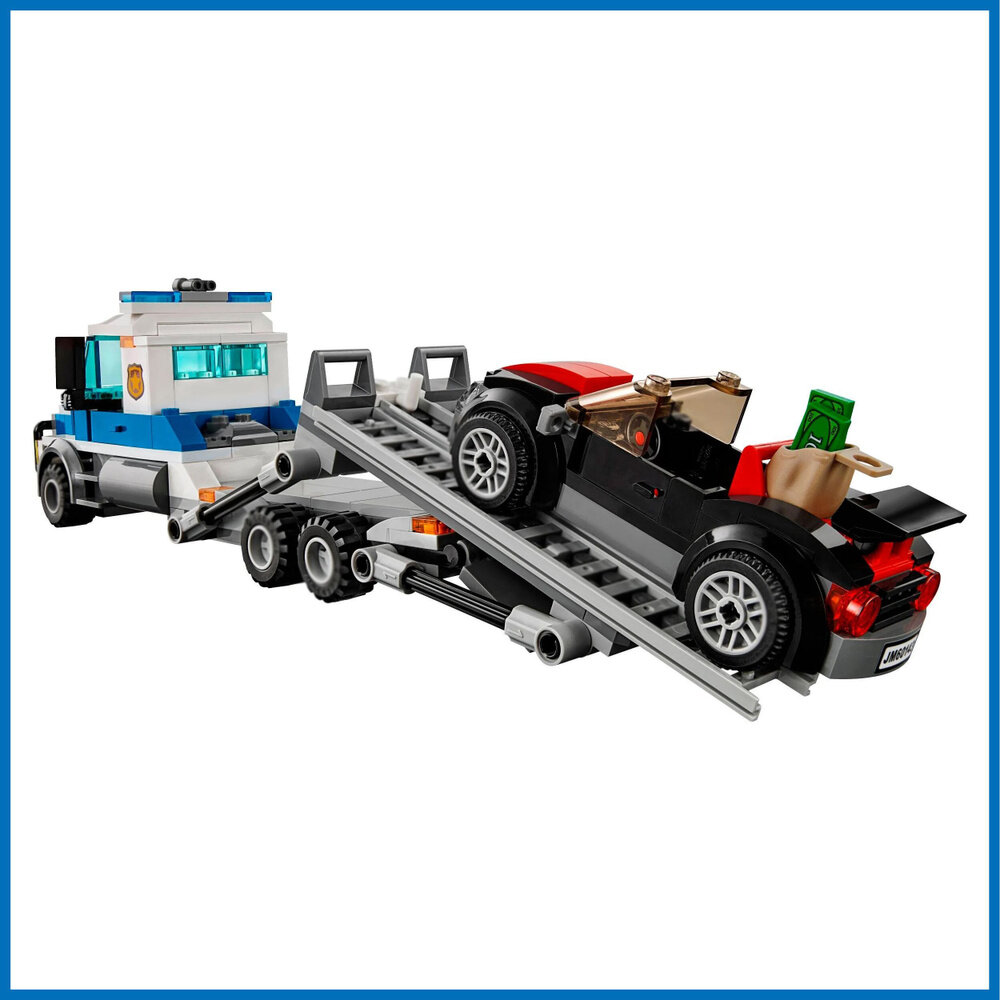 Конструктор City Сити "Ограбление грузовика" 403 детали / совместим с лего / детский для мальчиков / подарок