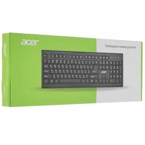 Клавиатура Acer OKW120 черный (ZL.KBDEE.006) - фото №15