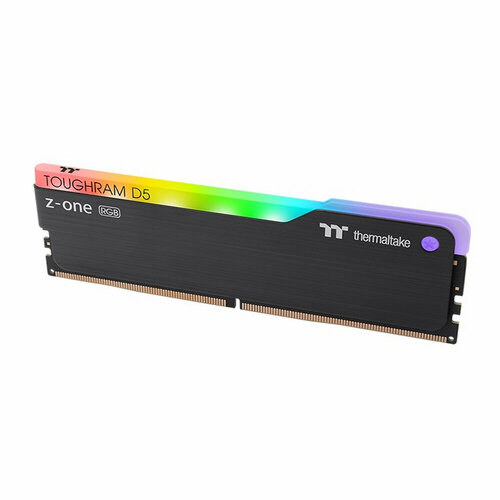Модуль памяти 16GB Thermaltake DDR5 5200 TOUGHRAM Z-ONE RGB D5 CL38 115V RG30D516GX1-5200C38S RGB LED8SW ControlSingle Pake 996100₽