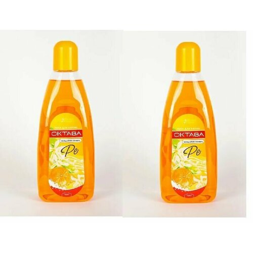 Октава Пена для ванн Мандарин, 1 л - 2 шт