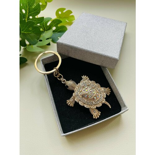 Брелок, желтый, золотой