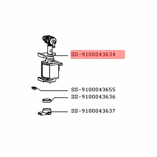 Насос кофеварки Krups XP442C11 (SS-9100043634)