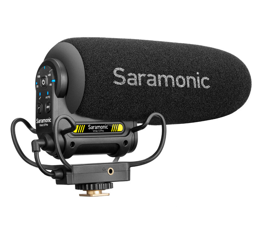 Микрофон Saramonic Vmic5 Pro направленный, моно, 3.5 мм TRS