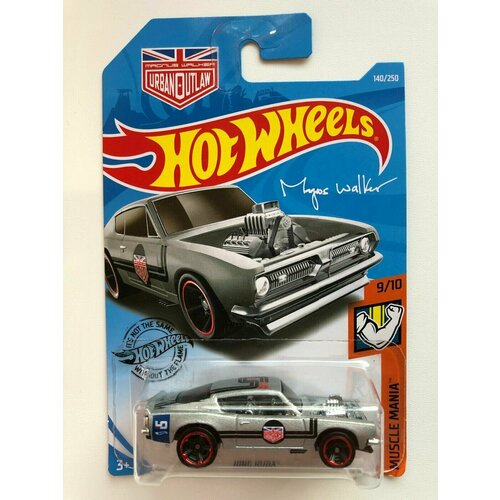 Hot Wheels KING KUDA Кинг Куда 140/250 MUSCLE MANIA 9/10 Car Mattel FYG75 2019 hot wheels king kuda кинг куда 140 250 muscle mania 9 10 car mattel fyg75 2019