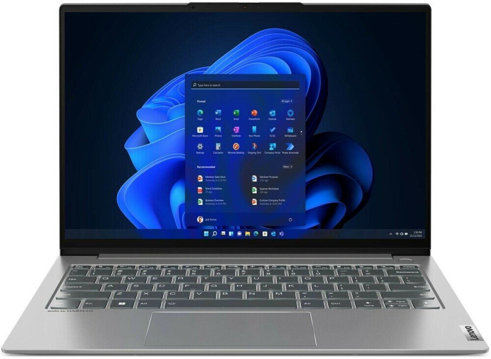 Ноутбук Lenovo ThinkBook 13s G4, 13.3" (1920x1200) IPS/Intel Core i7-1260P/16ГБ DDR5/512ГБ SSD/Iris Xe Graphics/Windows 11 Pro, серый (21ARA02DRK)