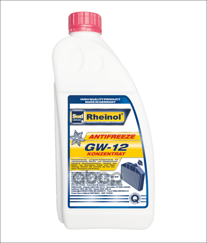 Swd Rheinol Концентрат Gw-12 (-75) (15Lх12) SWD Rheinol арт. 39142180