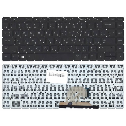 Клавиатура для ноутбука HP 440 G6 G7 черная