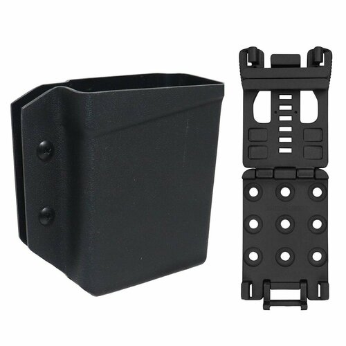 фото Подсумок для вепрь-12 + крепление, custom guns / черный (black) / tek-lok