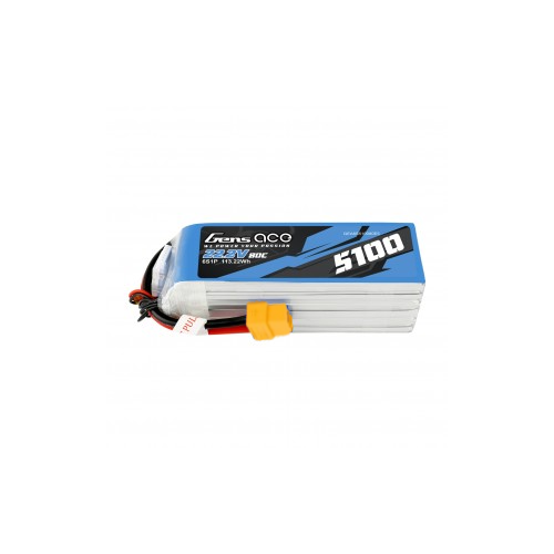 Аккумулятор Gens Ace LiPO 22.2 V 5100 mAh 80C XT60