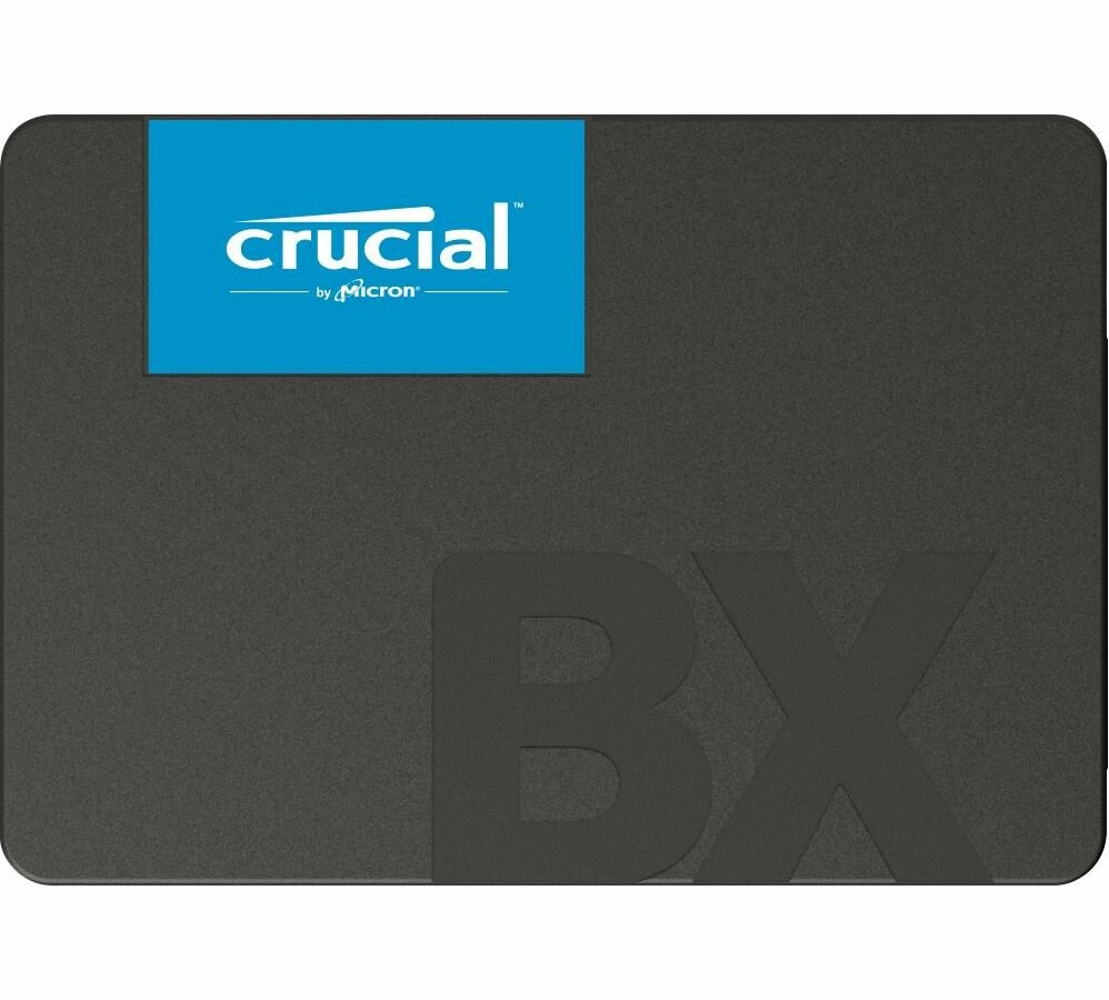 Накопитель SSD Crucial 2.5" BX500 500Gb SATA III 3D NAND TLC (CT500BX500SSD1)