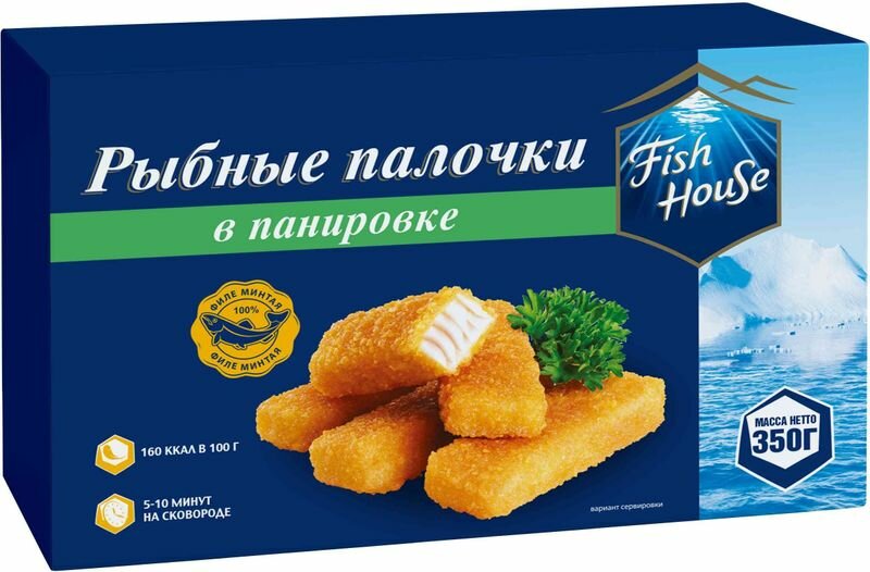 Филе минтая в коробке — купить по низкой цене на Яндекс Маркете