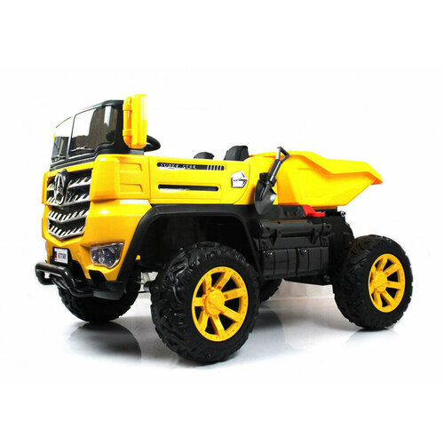 Детский электромобиль K777AM желтый (RiverToys)