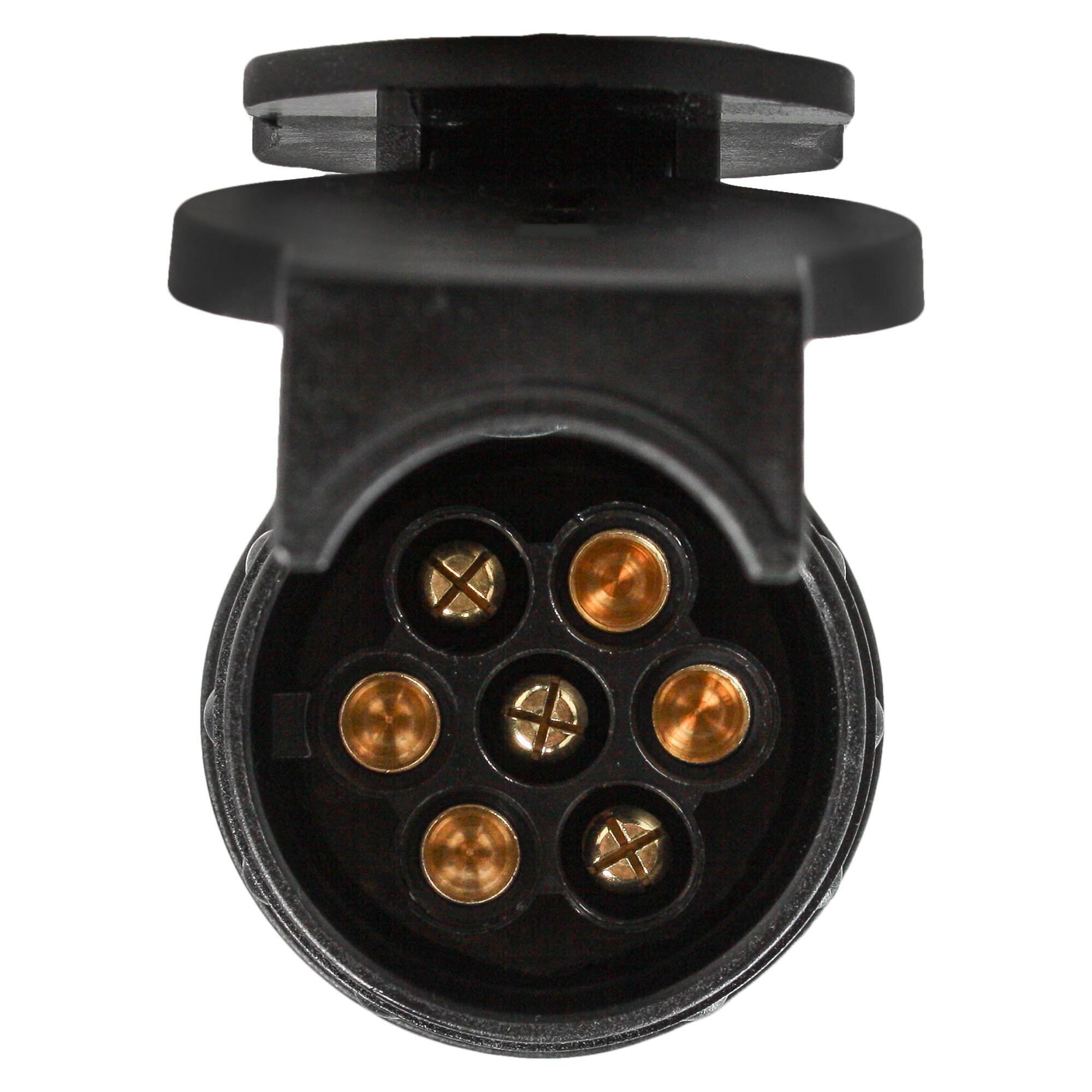 Адаптер розетки фаркопа 12В с 13 контактов евро на 7 контактов (ATE-08)