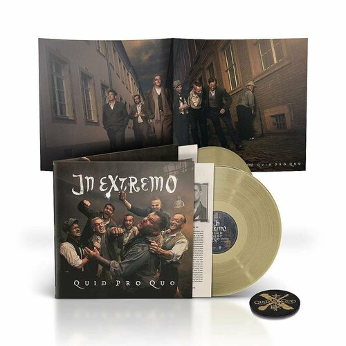 Виниловая пластинка In Extremo - Quid Pro Quo (180g) (Limited Edition) (Gold Vinyl) (2 LP) in extremo quid pro quo incl mp3 code [vinyl lp]