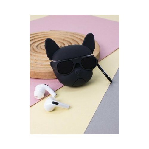 Чехол для AirPods Pro Cool dog, black