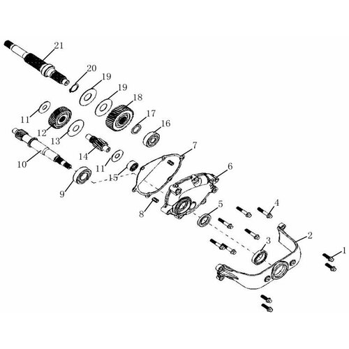 Шайба трансмиссии 15.1x40x1.5 для ARIIC Chief 318