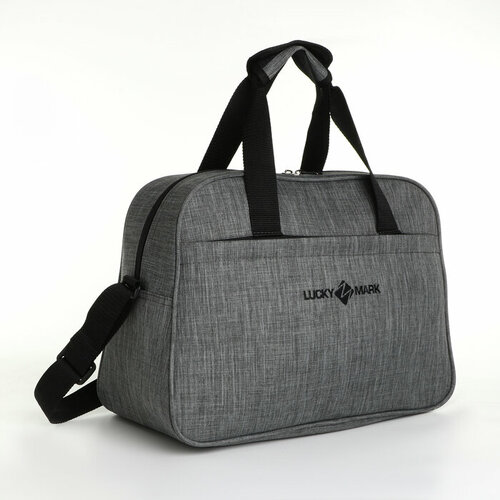 Сумка Lucky Mark, 20х29х42 см, серый