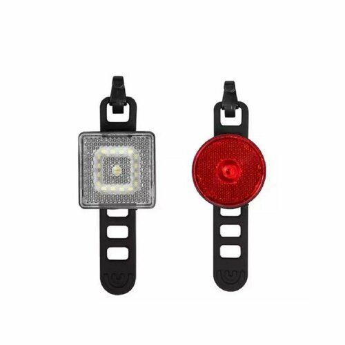 Фара и фонарь велосипедные GACIRON набор Micro USB задний фонарь gaciron w08 40 a 1 диод квадратный красный