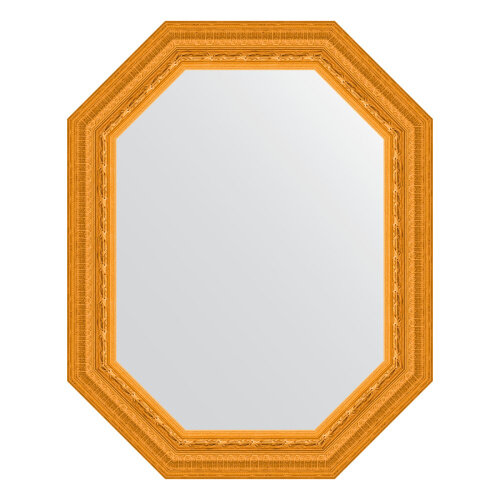 Зеркало в багетной раме - сусальное золото 80 mm EVOFORM BY 7134