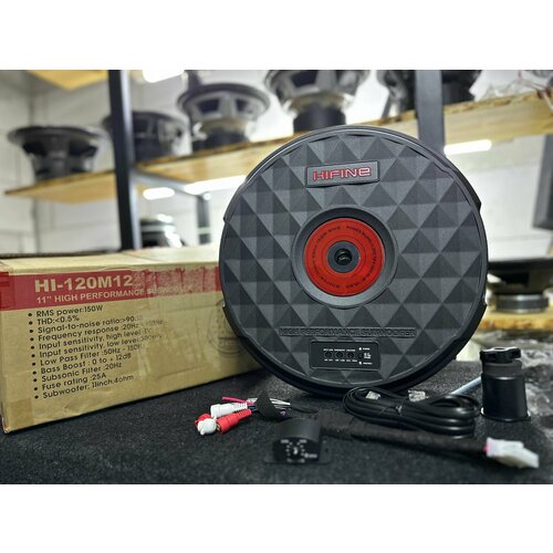 Сабвуфер в запаску hifine hi-120m12 26000₽