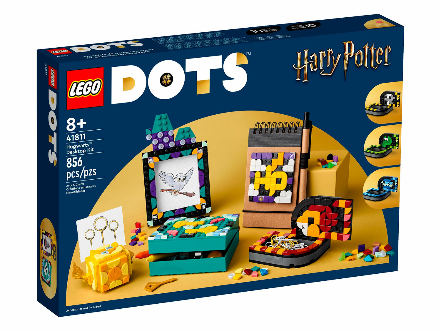 LEGO DOTS 41811 Hogwarts Desktop Kit, 856 дет.